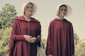 The show landed perfect casting with leads Elizabeth Moss (Offred) and Alexis Bledel (Ofglen)